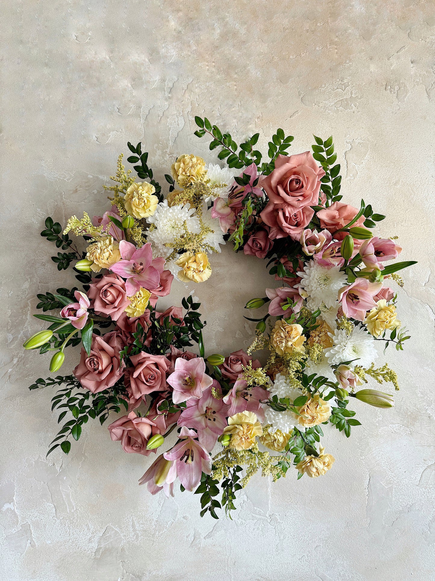 floral wreath