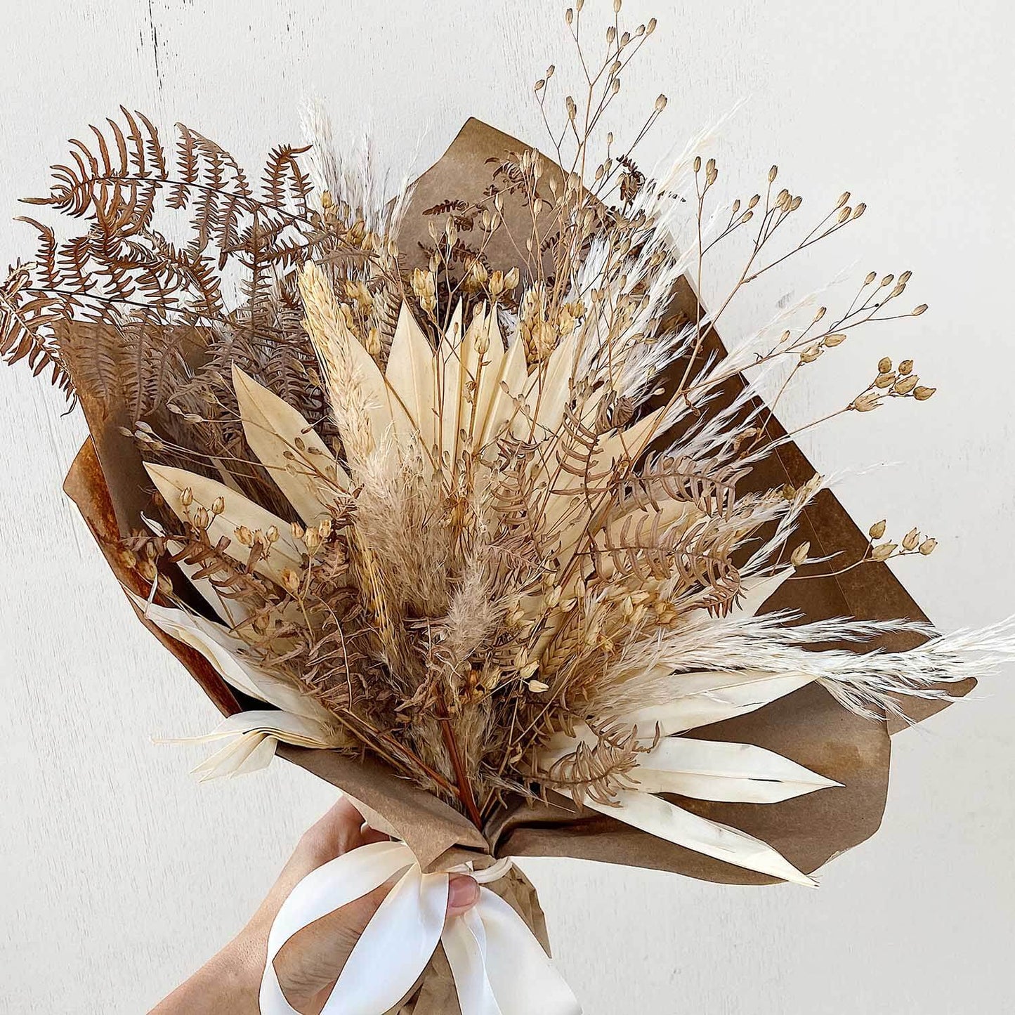 Brown Dried Flower Bouquet